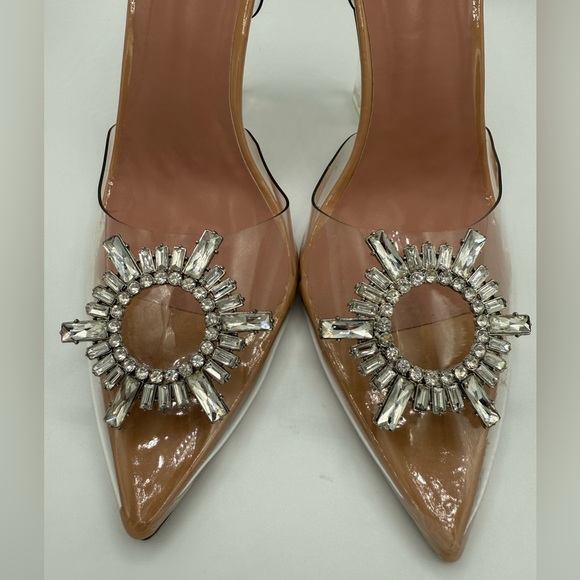 Mata Social SeductionTransparent embellished shoes  size 11 NWB - Picture 2 of 8